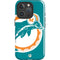 NFL Miami Dolphins Retro Logo iPhone 16 Pro Impact Case